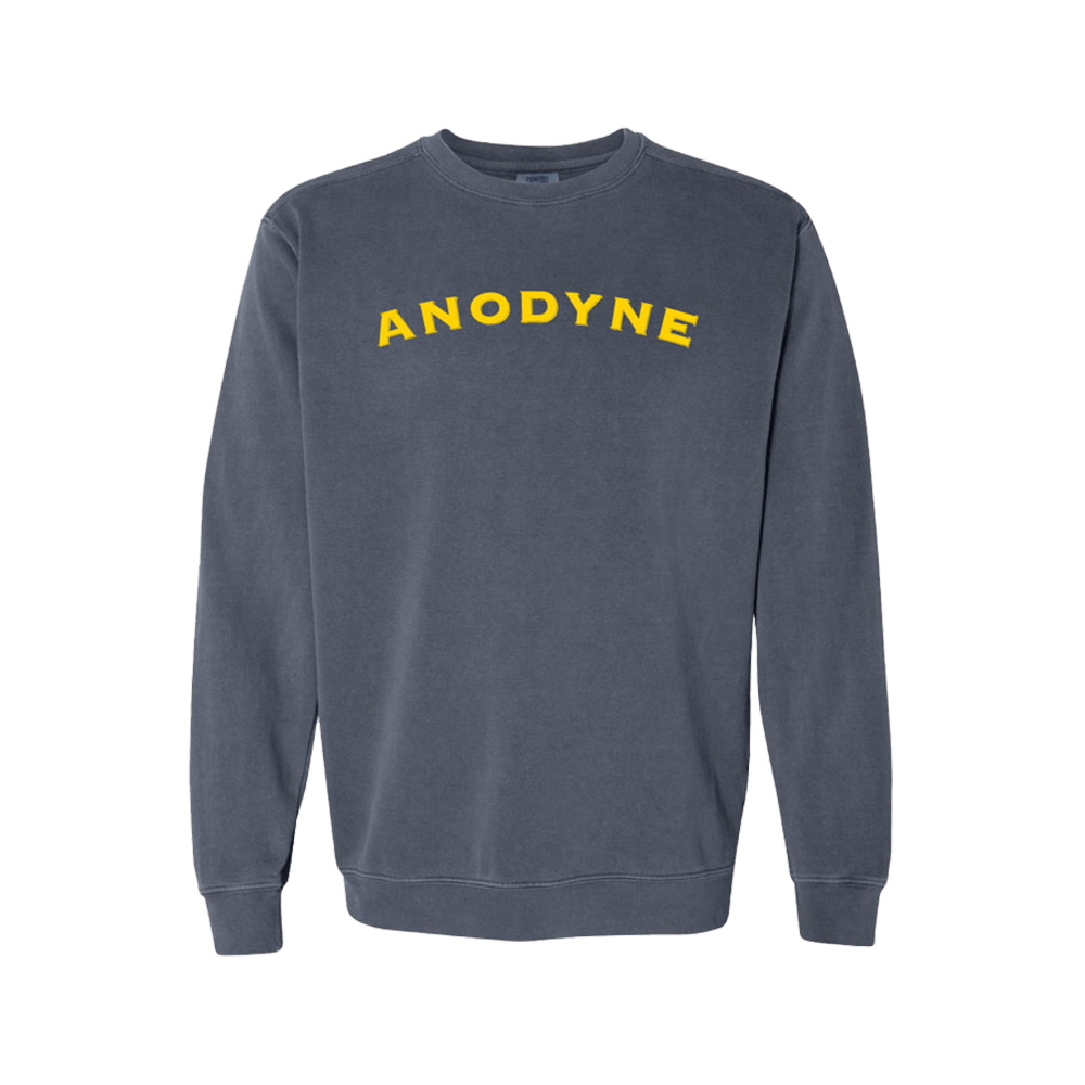 Anodyne Arc Crewneck (Blue) - Anodyne Coffee Roasting Co.