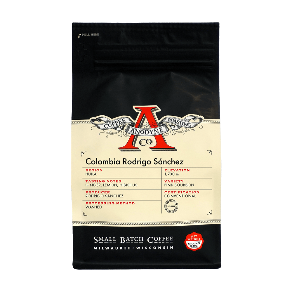 Colombia Rodrigo Sánchez - Anodyne Coffee Roasting Co.