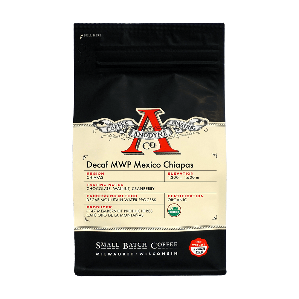 Decaf SWP Mexico Chiapas - Anodyne Coffee Roasting Co.
