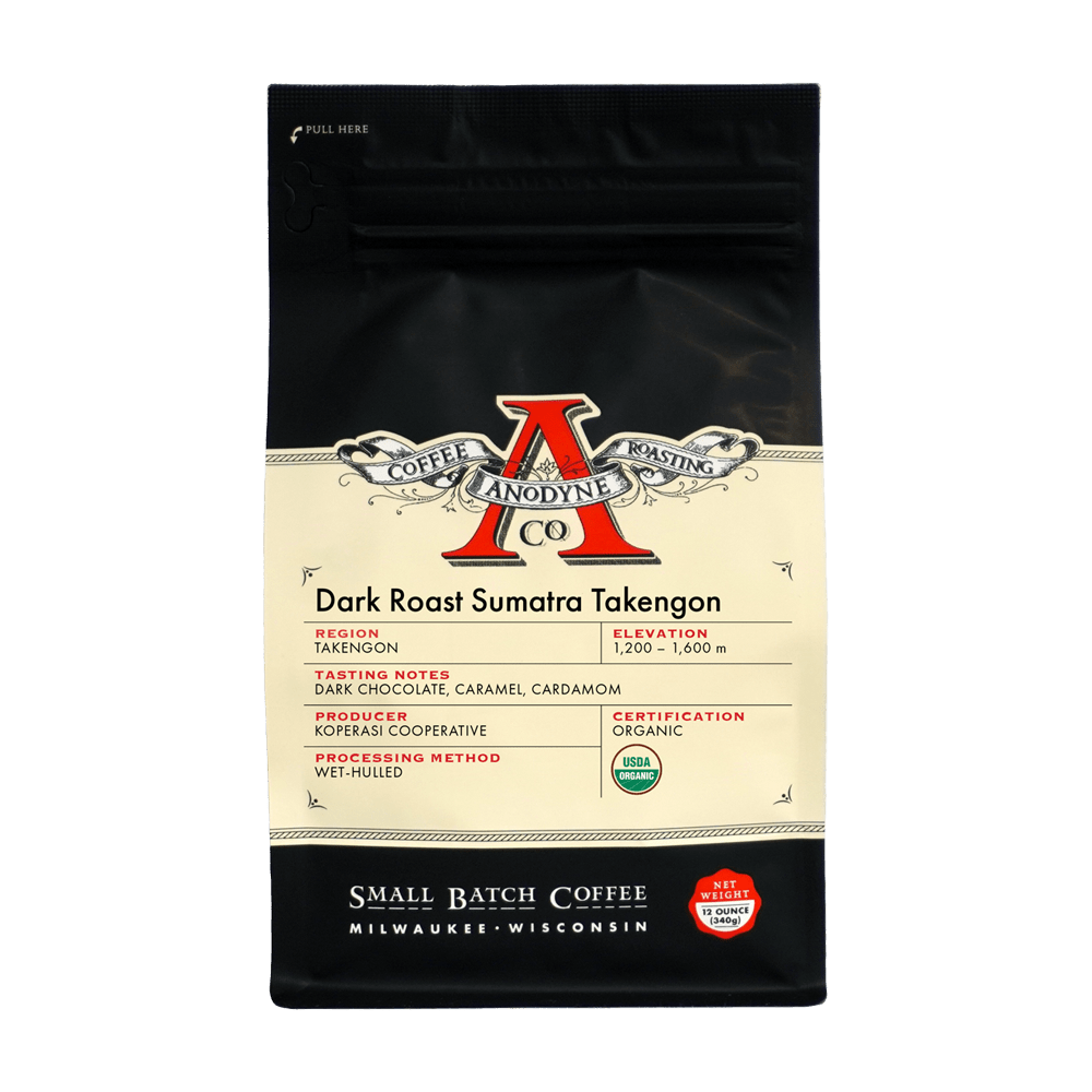 Dark Roast Sumatra Takengon - Anodyne Coffee Roasting Co.