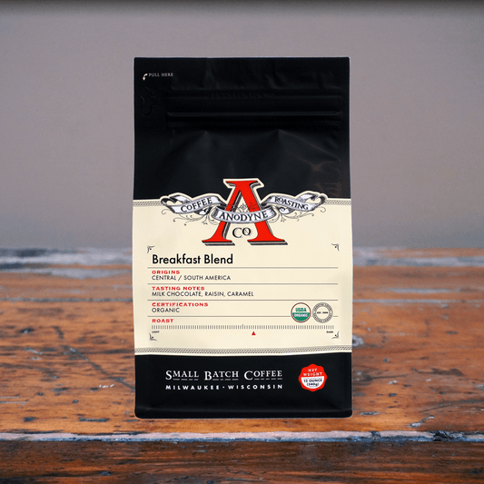 Breakfast Blend (Organic) - Anodyne Coffee Roasting Co.