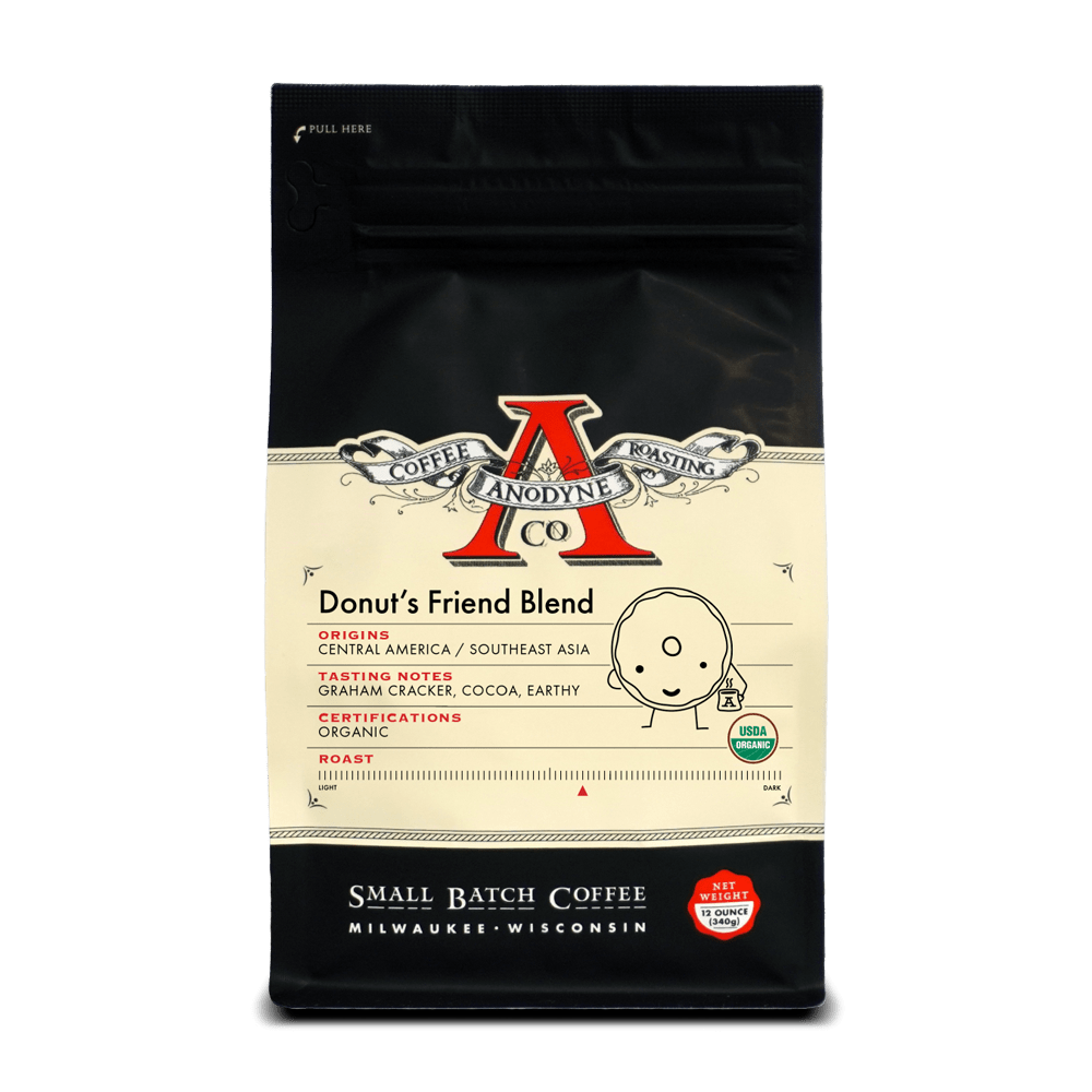 Donut's Friend Blend (Organic) - Anodyne Coffee Roasting Co.