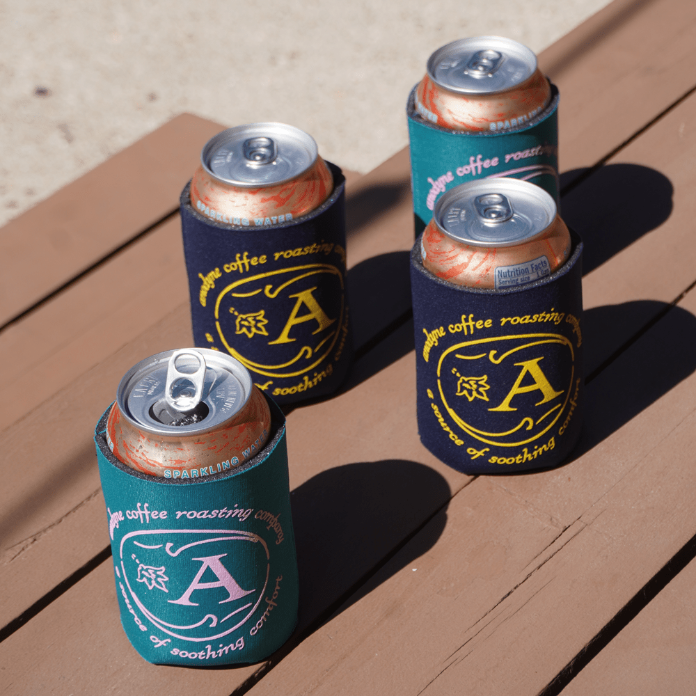 Source Koozie - Teal - Anodyne Coffee Roasting Co.