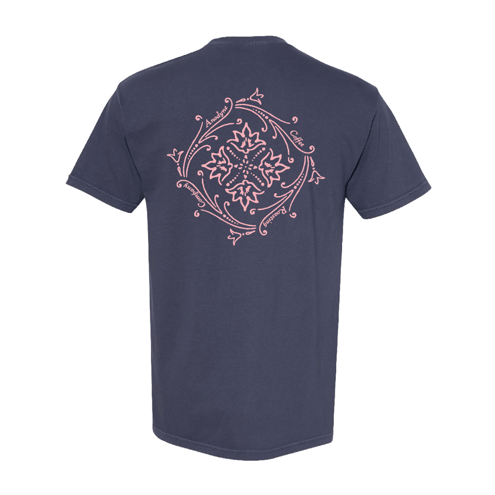 Source Tee - Blue - Anodyne Coffee Roasting Co.