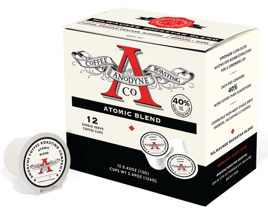 Atomic Single Serve Pods - Anodyne Coffee Roasting Co.