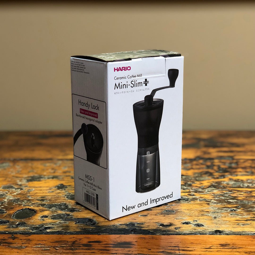 Hario Ceramic Mini - Slim Plus Coffee Mill - Anodyne Coffee Roasting Co.