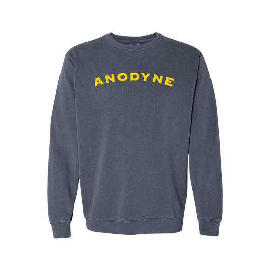Anodyne Arc Crewneck (Blue) - Anodyne Coffee Roasting Co.