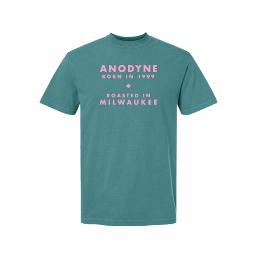 Born In 99 Tee (Seafoam) - Anodyne Coffee Roasting Co.