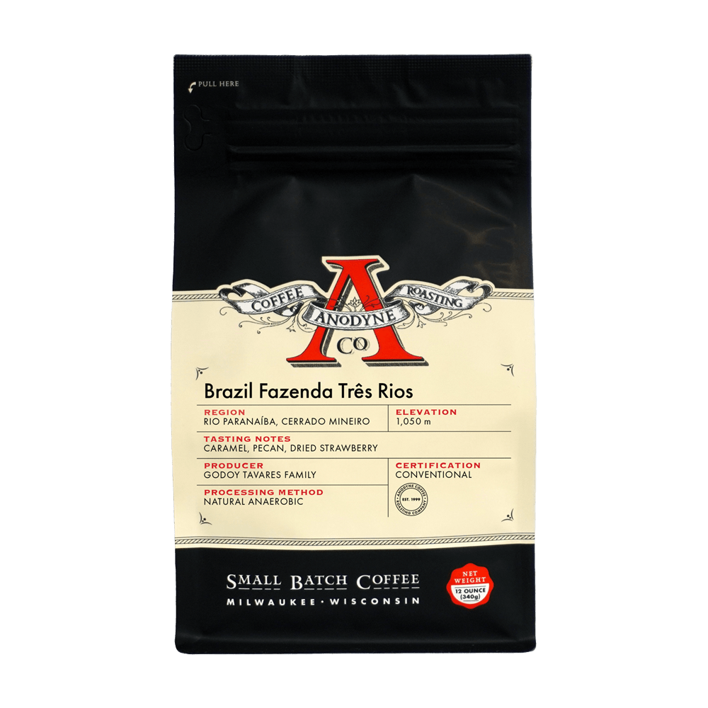 Brazil Fazenda Três Rios - Anodyne Coffee Roasting Co.