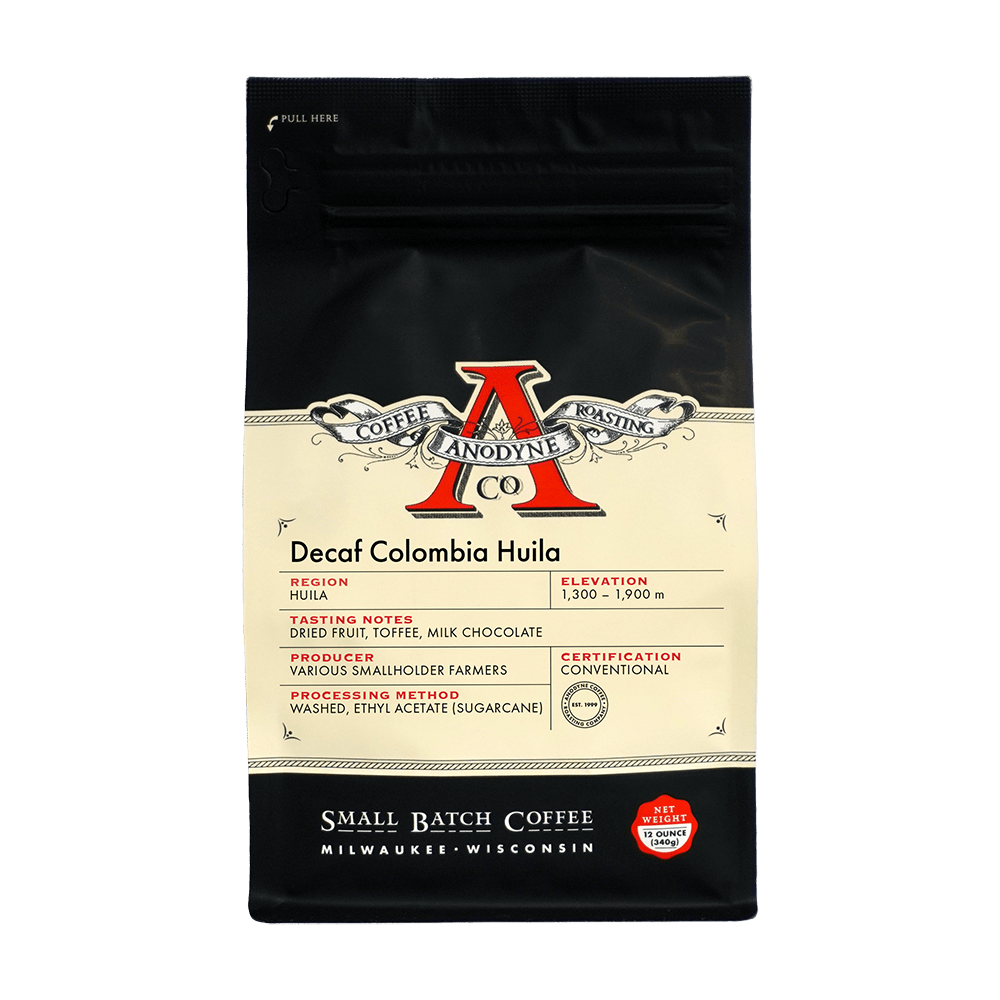 Decaf Colombia Huila - Anodyne Coffee Roasting Co.