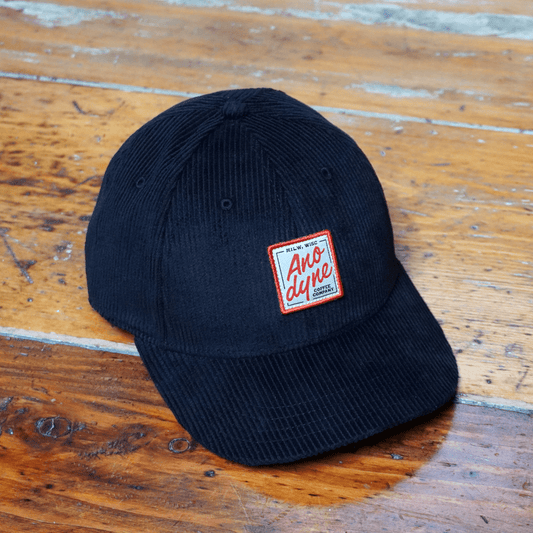 Ano Dyne Corduroy Hat (Black) - Anodyne Coffee Roasting Co.