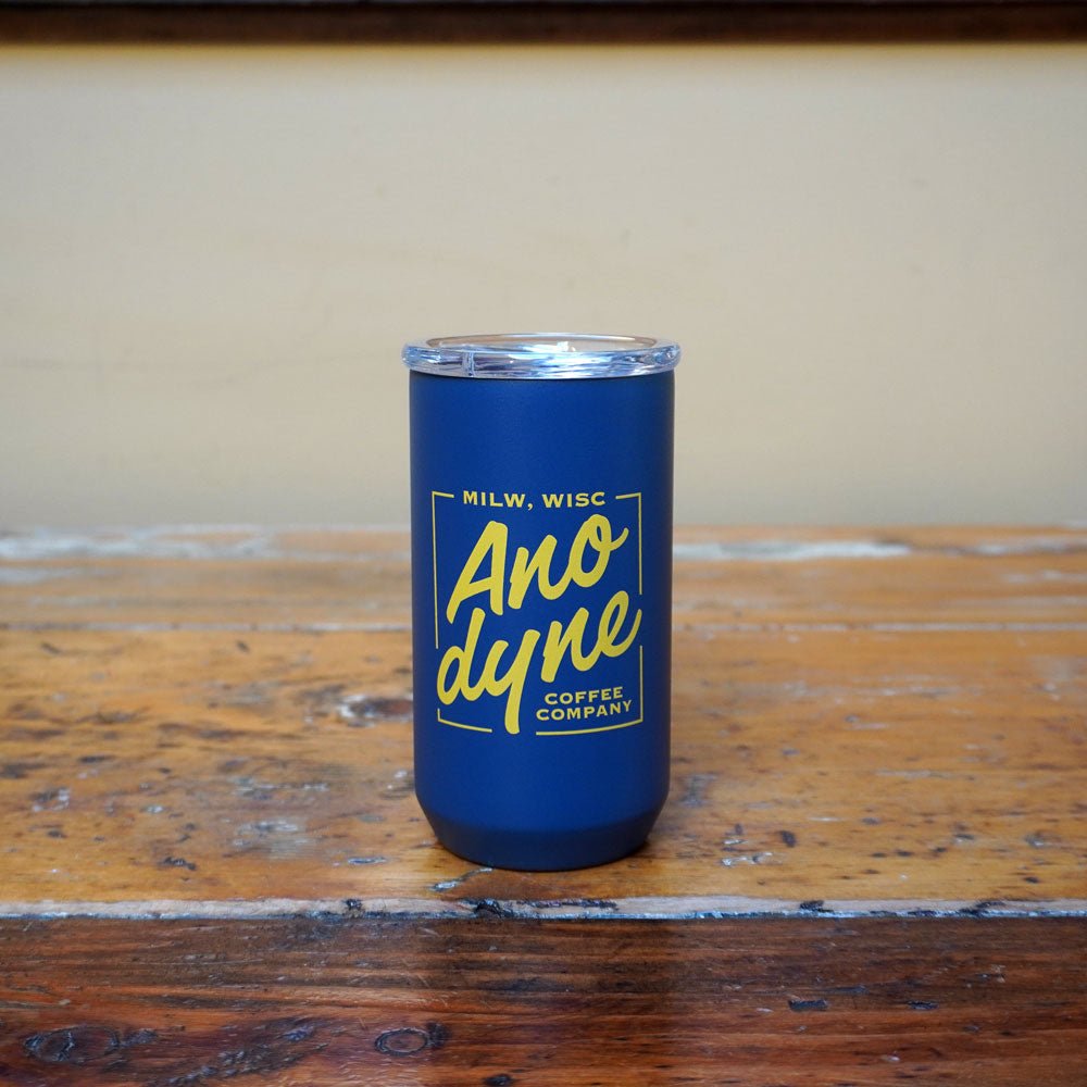 Ano Dyne Tumbler 12oz (Blue) - Anodyne Coffee Roasting Co.