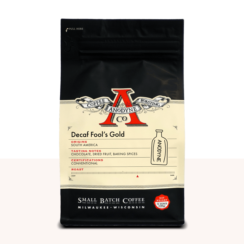Decaf Fool's Gold - Anodyne Coffee Roasting Co.