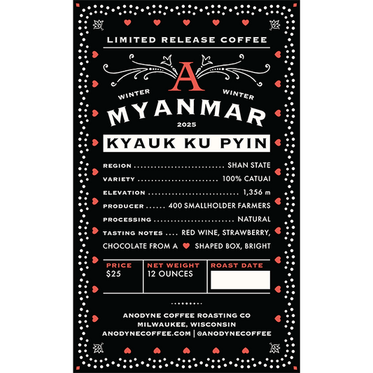 Myanmar Kyauk Ku Pyin - Anodyne Coffee Roasting Co.