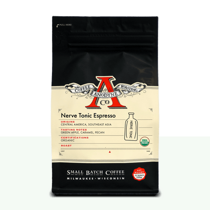 Nerve Tonic Espresso (Organic) - Anodyne Coffee Roasting Co.