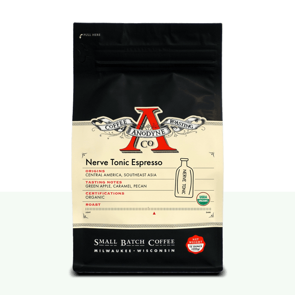 Nerve Tonic Espresso (Organic) – Anodyne Coffee Roasting Co.