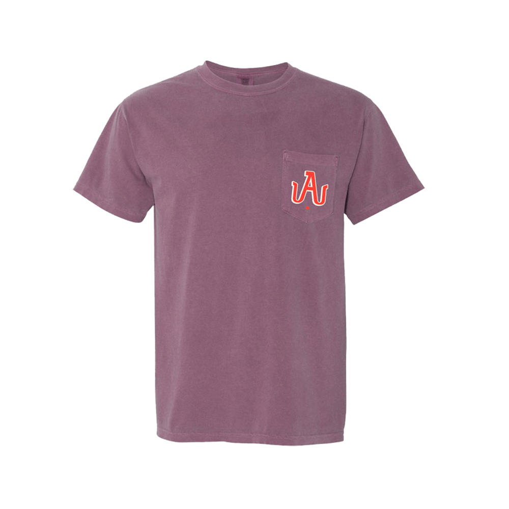 Anodyne Seal Pocket Tee (Berry) - Anodyne Coffee Roasting Co.