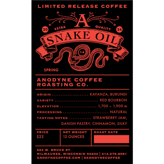 Snake Oil 14 (Early May)