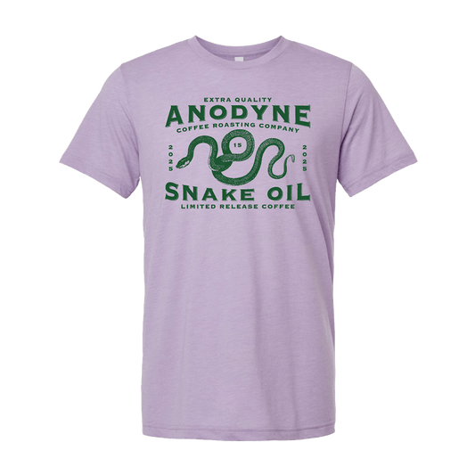 Snake Oil 15 Tee - Anodyne Coffee Roasting Co.