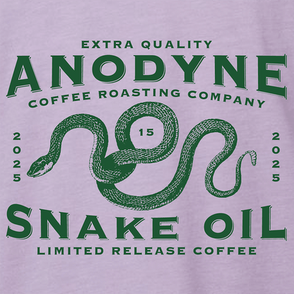 Snake Oil 15 Tee - Anodyne Coffee Roasting Co.