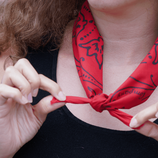 Source Bandana - Red - Anodyne Coffee Roasting Co.