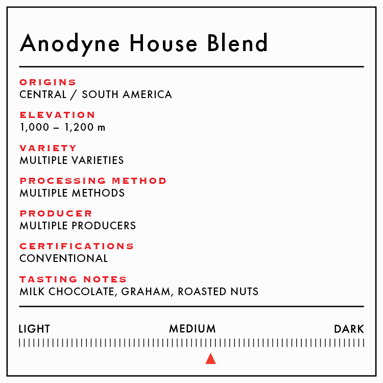 Anodyne House Blend - Anodyne Coffee Roasting Co.