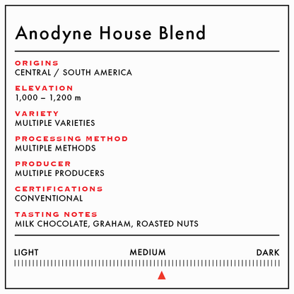 Anodyne House Blend - Anodyne Coffee Roasting Co.