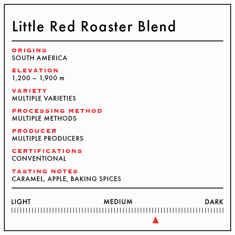 Little Red Roaster Blend - Anodyne Coffee Roasting Co.